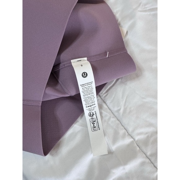 NEW Lululemon GLOW UP HR TIGHT 28" Size 8  Lavender Lux Workout Shaping NWT - Picture 7 of 10